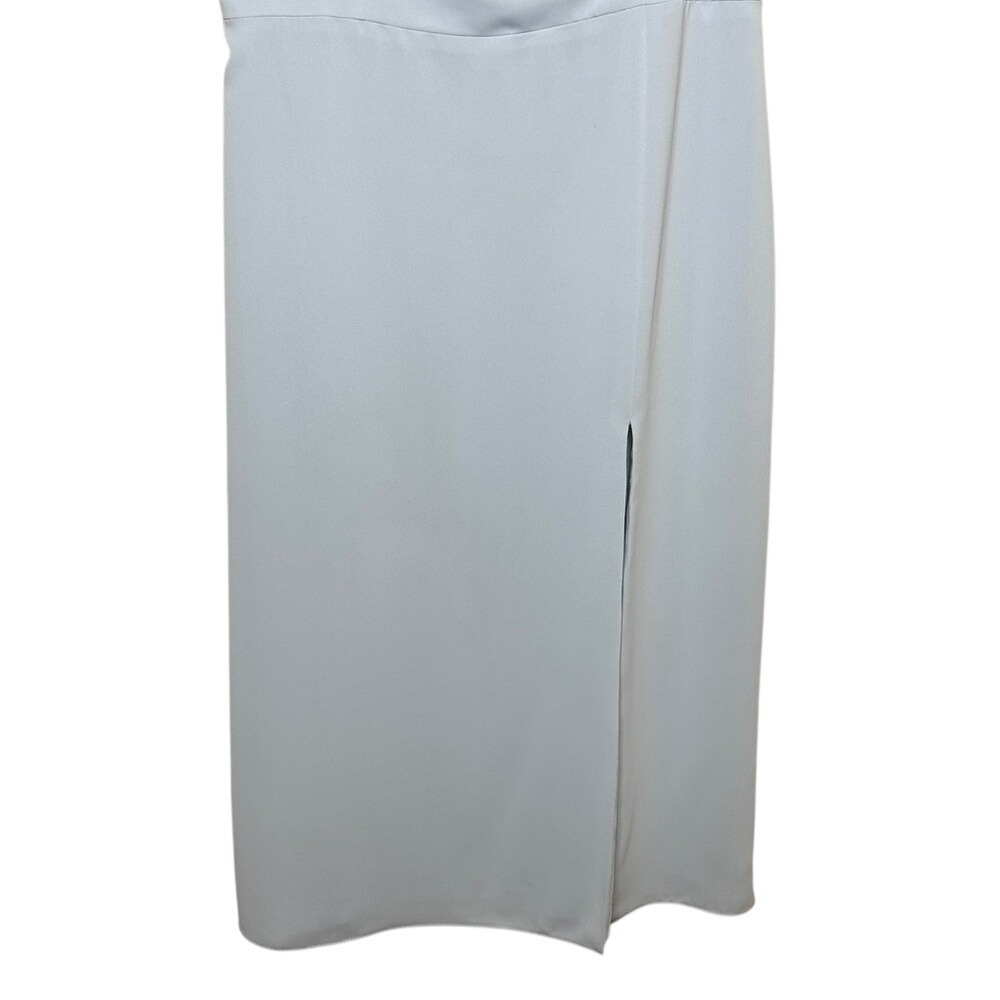 Jenny Yoo Collection‎ Alissa Dress Whisper Blue Matte Georgette Size 18 - Picture 4 of 16